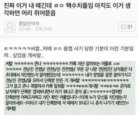 The ㅇㅇ group chat nuclear scam that still gives her headaches